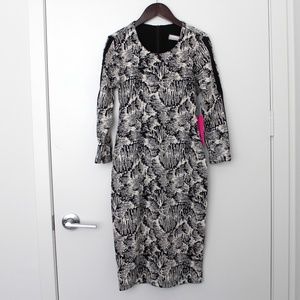 Hunter Bell Nikki Jacquard Ponte Knit Dress